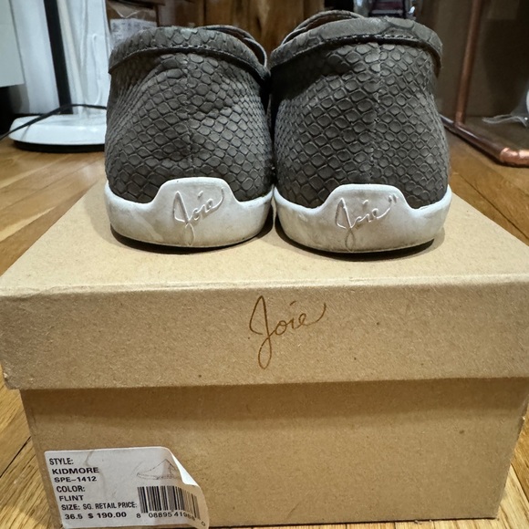 Joie Kidmore Snake Print Size 6.5 Casual Slip-On Leather Sneakers - Picture 6 of 6